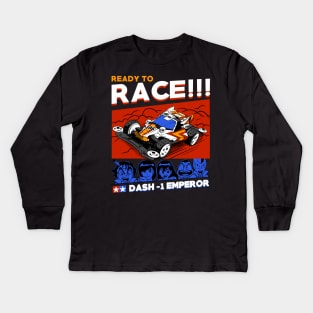 ready to race Kids Long Sleeve T-Shirt